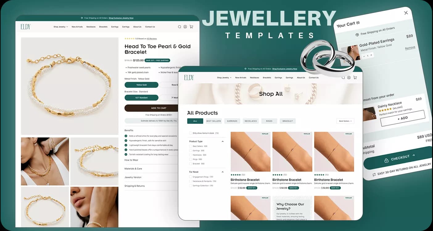 jewellery store theme banner