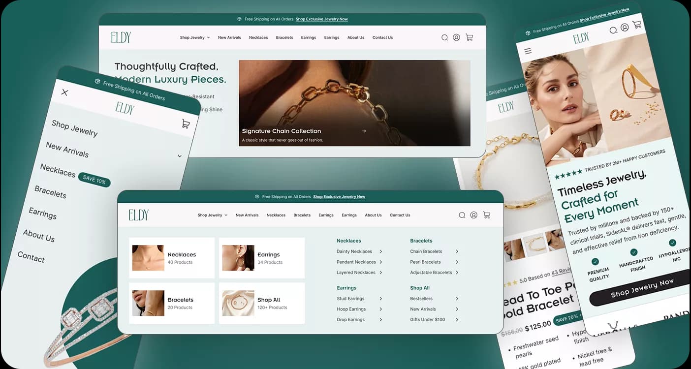 jewellery store theme banner