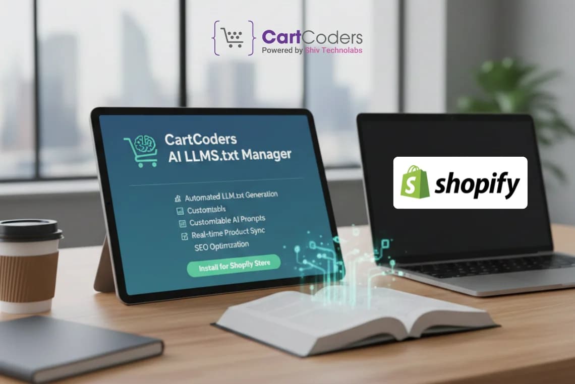 CartCoders Releases AI LLMs.txt Manager for Shopify Stores CartCoders Releases AI LLMs.txt Manager for Shopify Stores