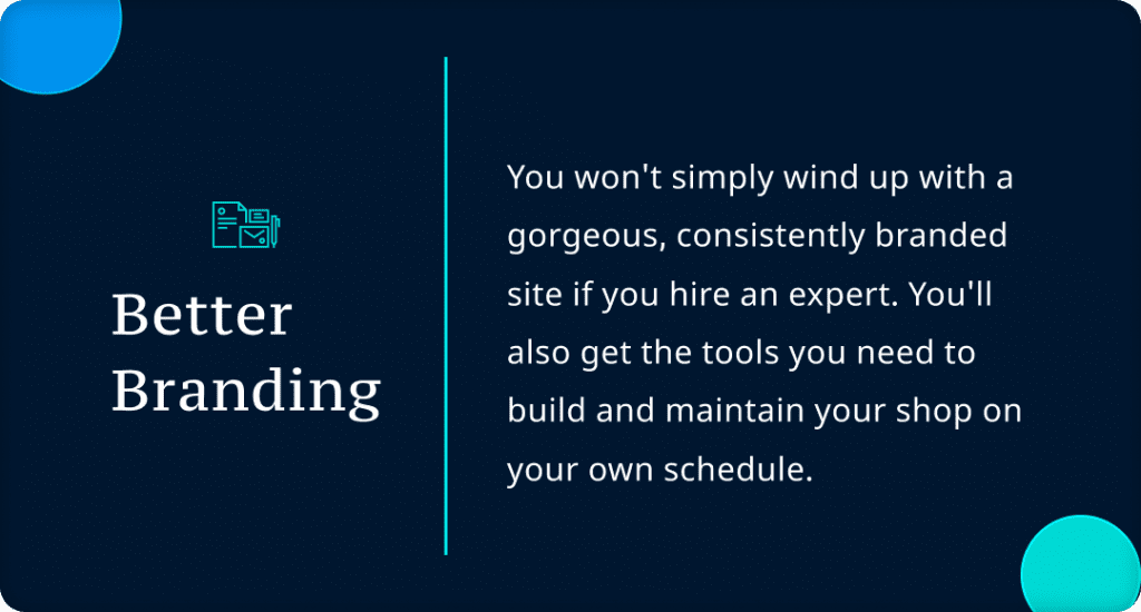 Better branding - Hire Shopify Experts