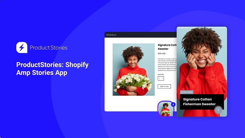 Product Stories - AMP Widgets, Convert pages in AMP