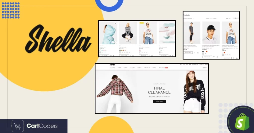 Shella - Shopify Theme for Clothing Store