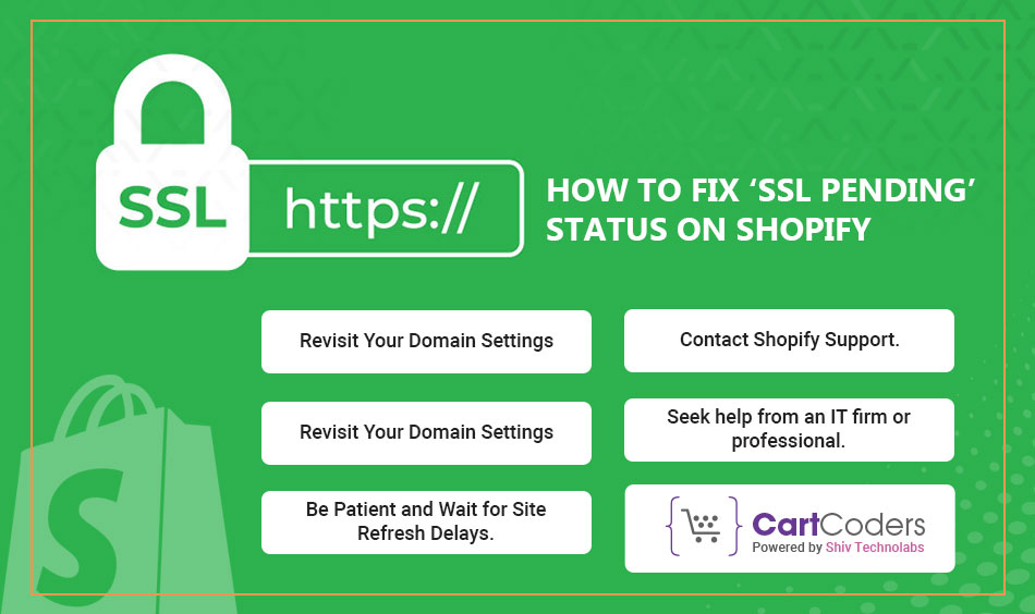 How to Fix the SSL Pending Status on Shopify