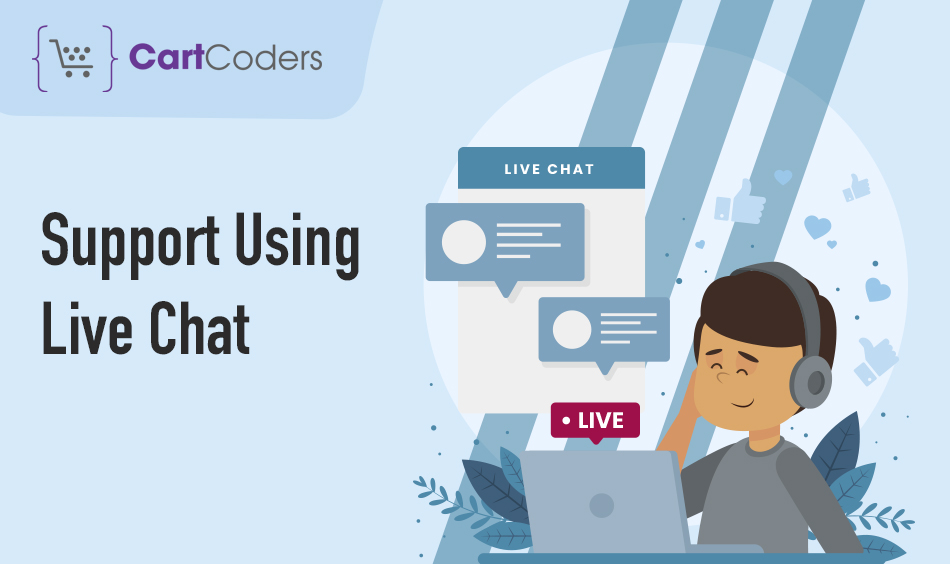 Support using live chat