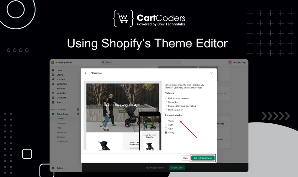 Method 1: Using Shopify’s Theme Editor (No Code)