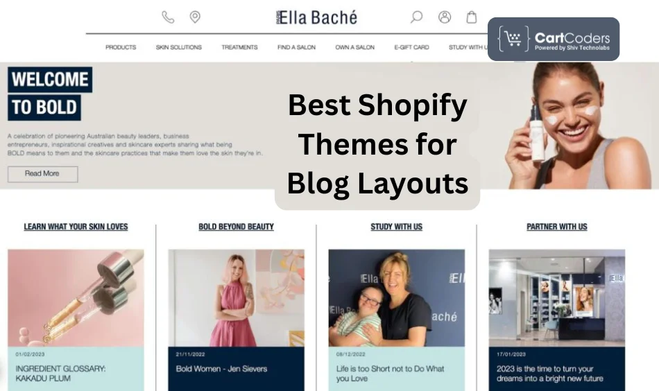Best Shopify Themes for Blog Layouts