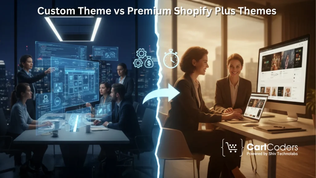 Custom Theme vs Premium Shopify Plus Themes