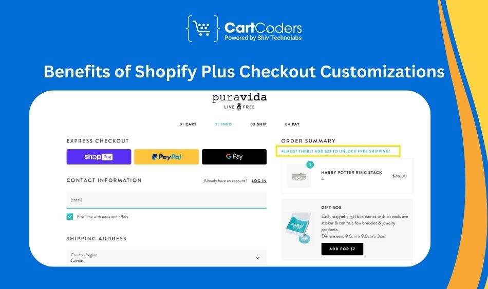 Benefits of Shopify Plus Checkout Customizations for Your Business