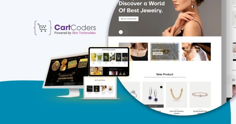 Jewelry E-Commerce Website Development