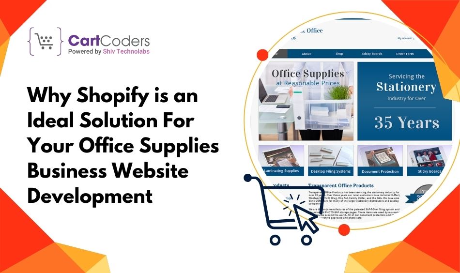 Why Shopify is an Ideal Solution For Your Office Supplies Business Website Development