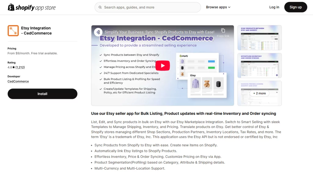 Etsy Integration ‑ CedCommerce