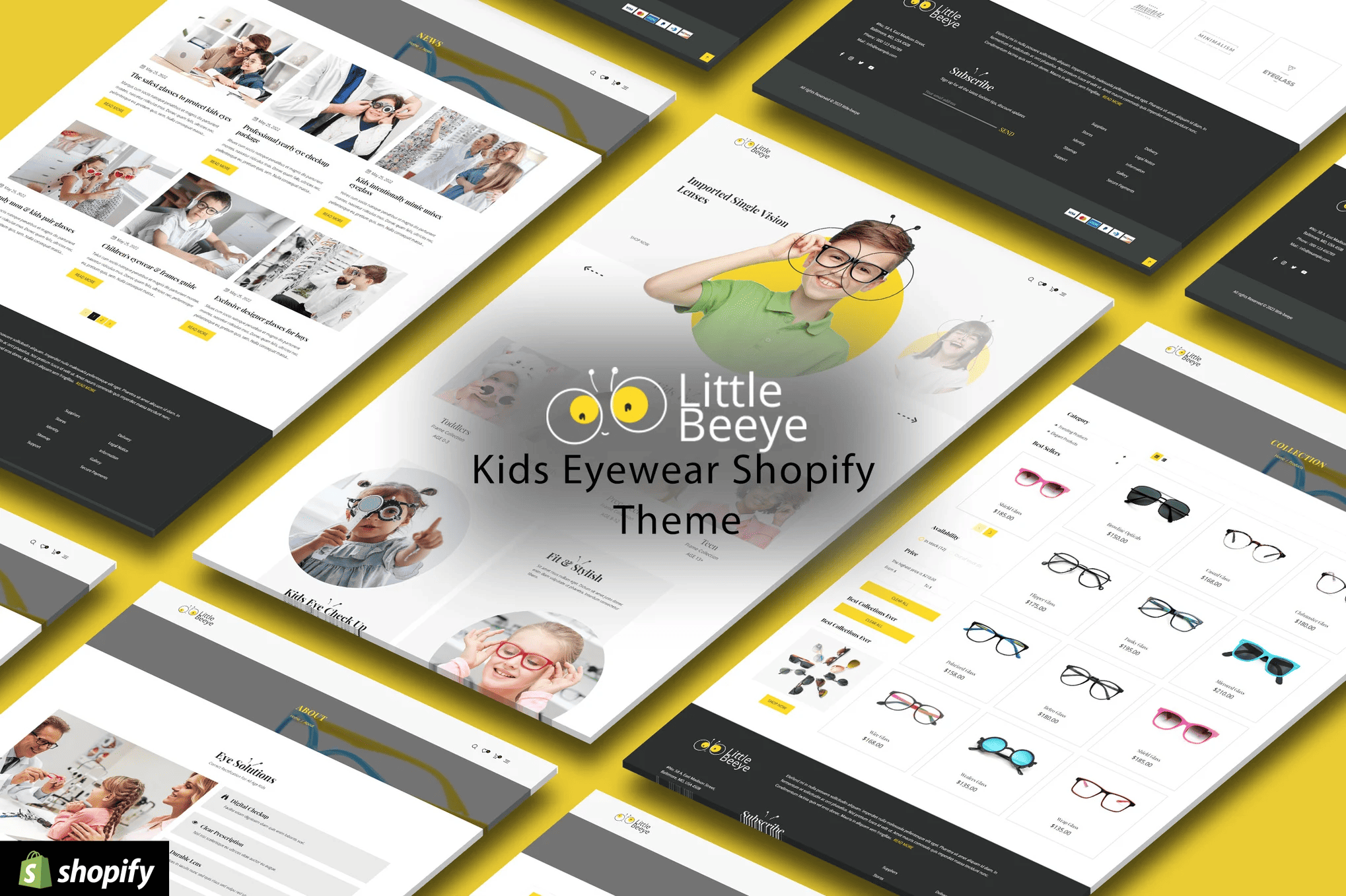 Top 12 Eyewear Shopify Themes for Retailers in 2025