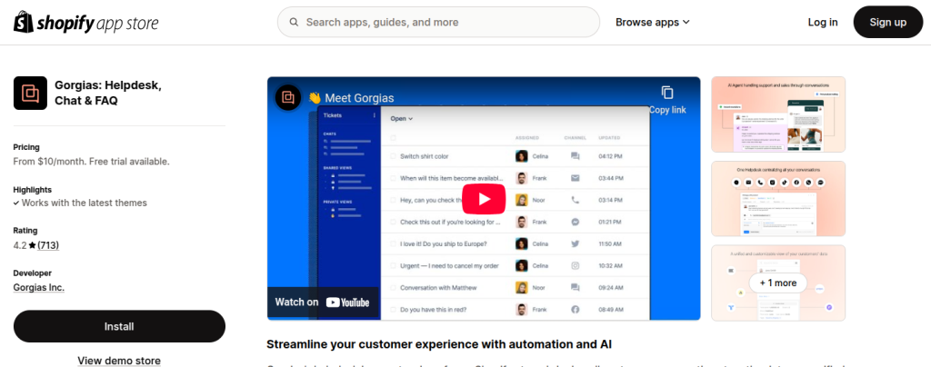gorgias-shopify-app