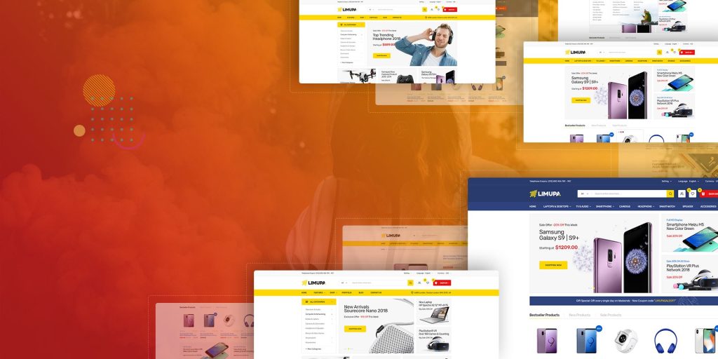 Limupa - Digital, Electronics & Technology Shopify Theme