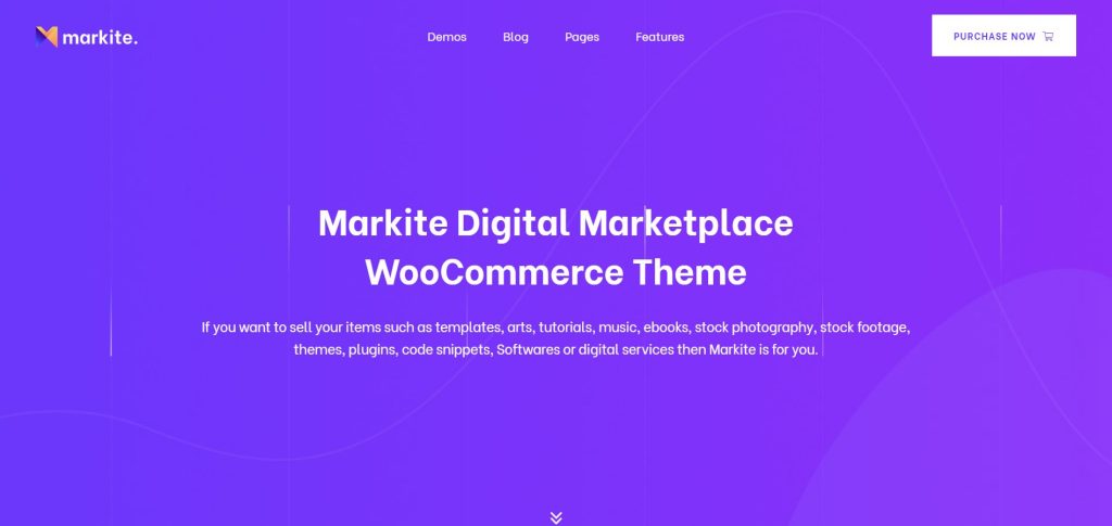 Markite - Digital Marketplace WordPress Theme