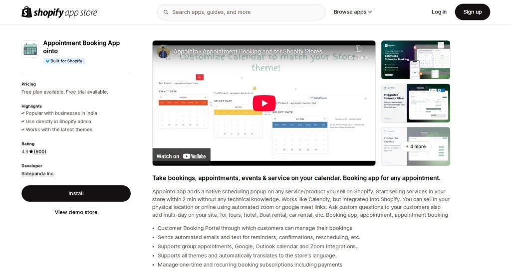 Appointo – Appointments and Bookings