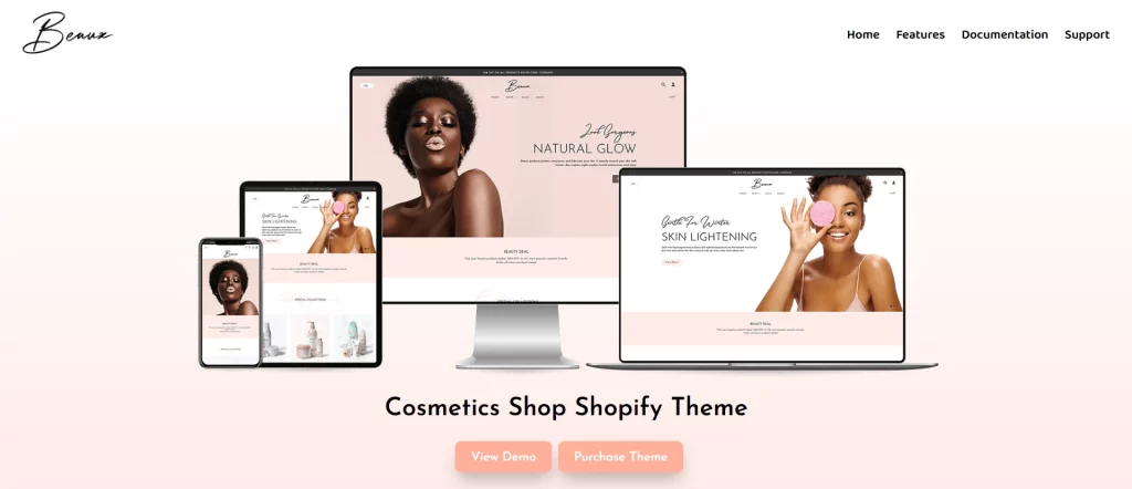 Beaux – Cosmetics Shopify Theme