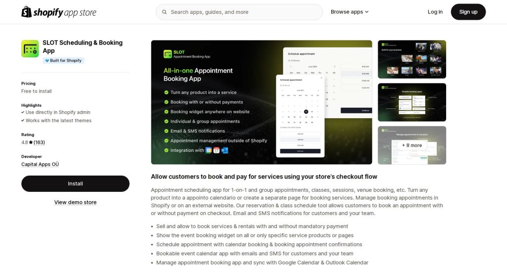 SLOT Scheduling & Booking App