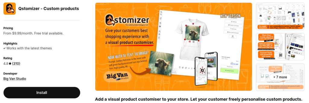 qstomizer