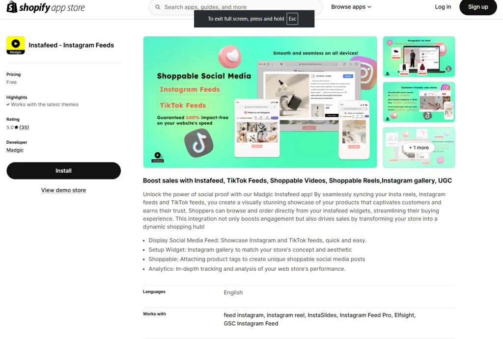 Instafeed - Instagram & TikTok Marketing