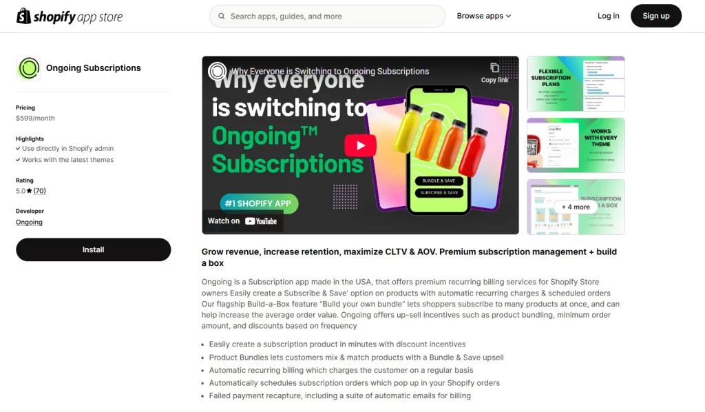 Ongoing Subscription