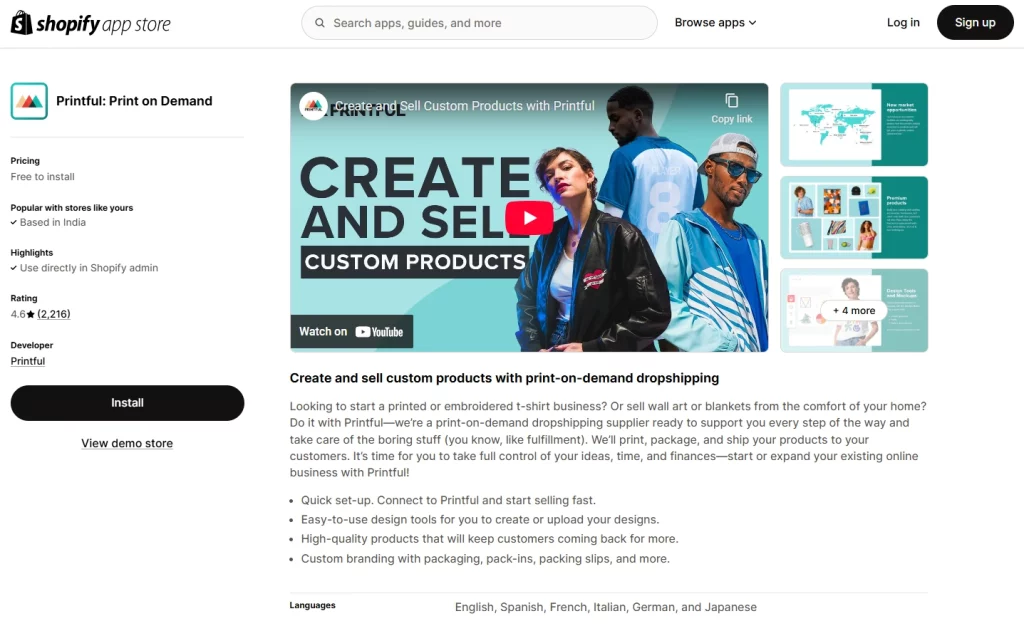 Printful- Print-on-Demand Excellence