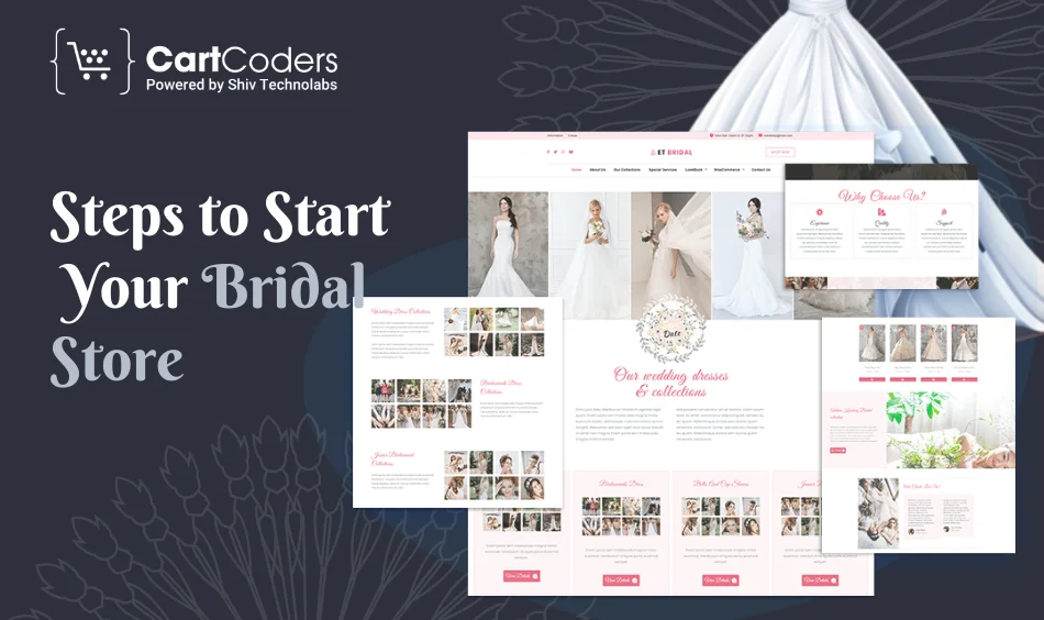 Steps to Start Your Bridal Store Online from Scratch