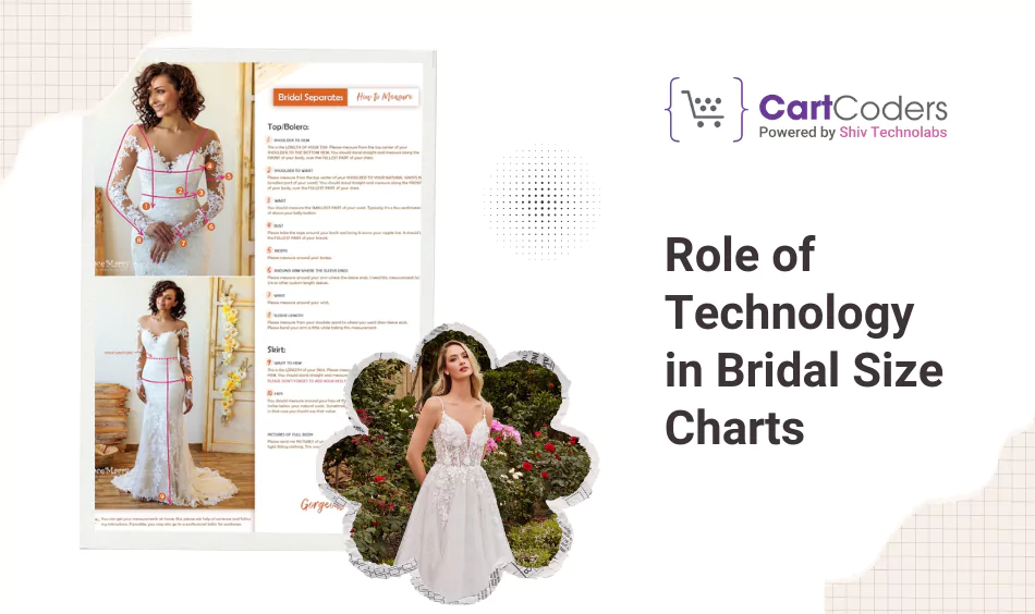 Role of Technology in Bridal Size Charts