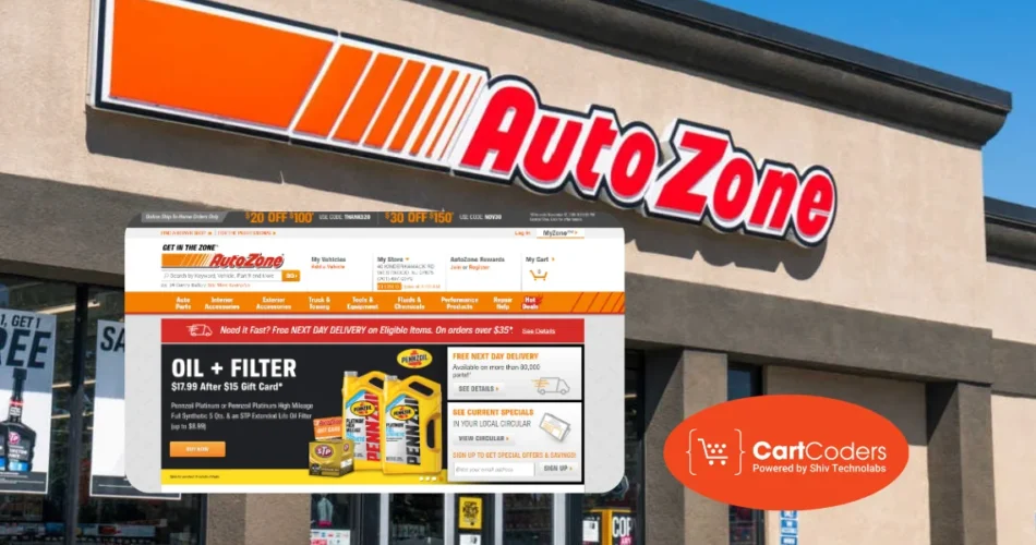 Build a Website Like AutoZone – Features, Cost & Timeline