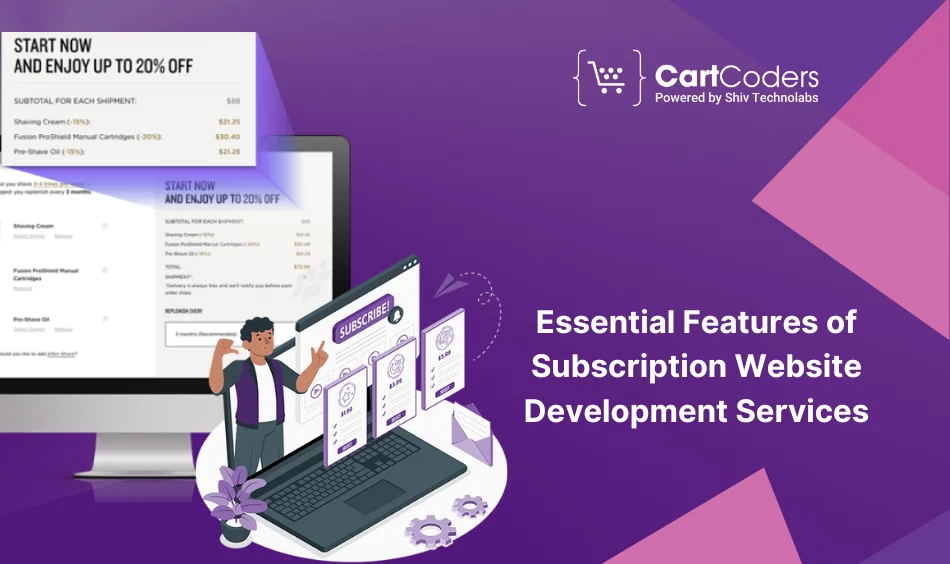 Essential Features of Subscription Website Development Services