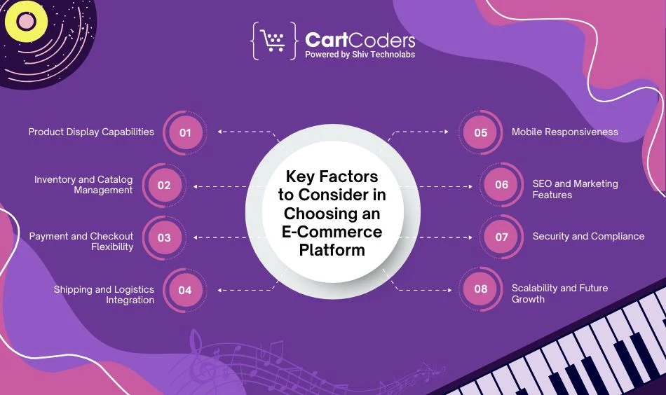 Key Factors to Consider in Choosing an E-Commerce Platform