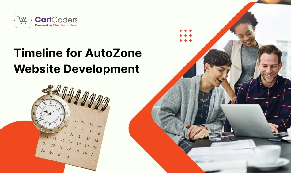 Timeline for AutoZone Website Development