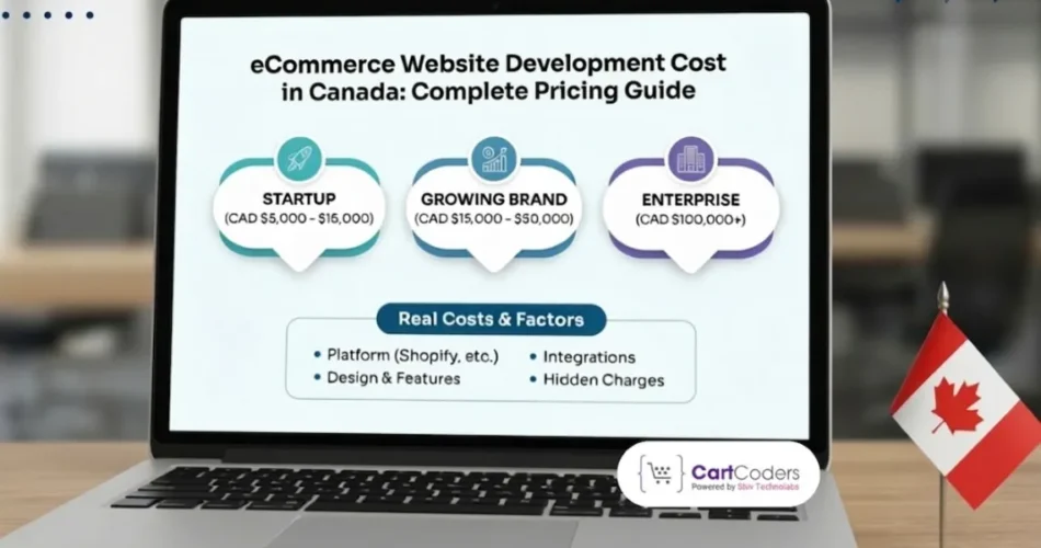How Much Does It Cost to Build an eCommerce Website in Canada