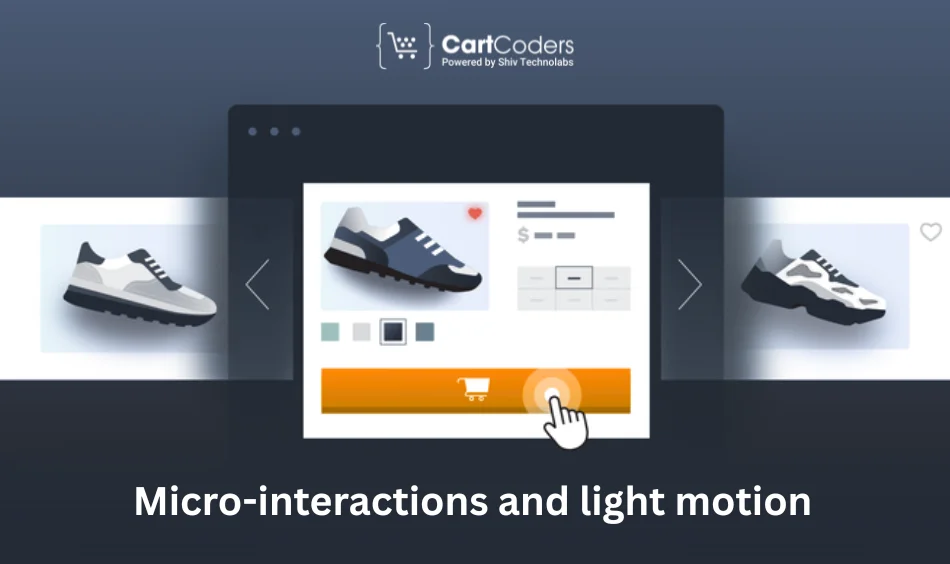 Micro-interactions and light motion