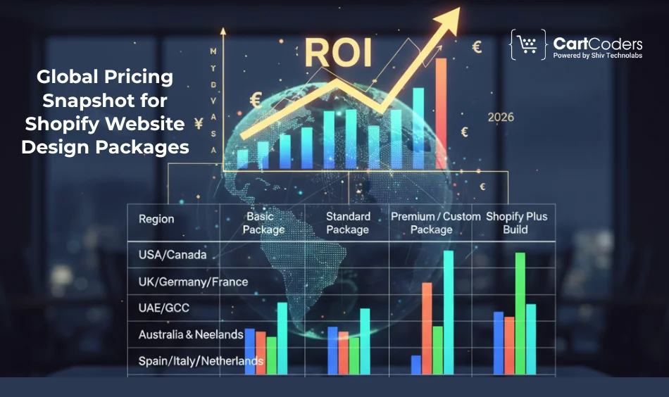 Global Pricing Snapshot for Shopify Website Design Packages (2026)
