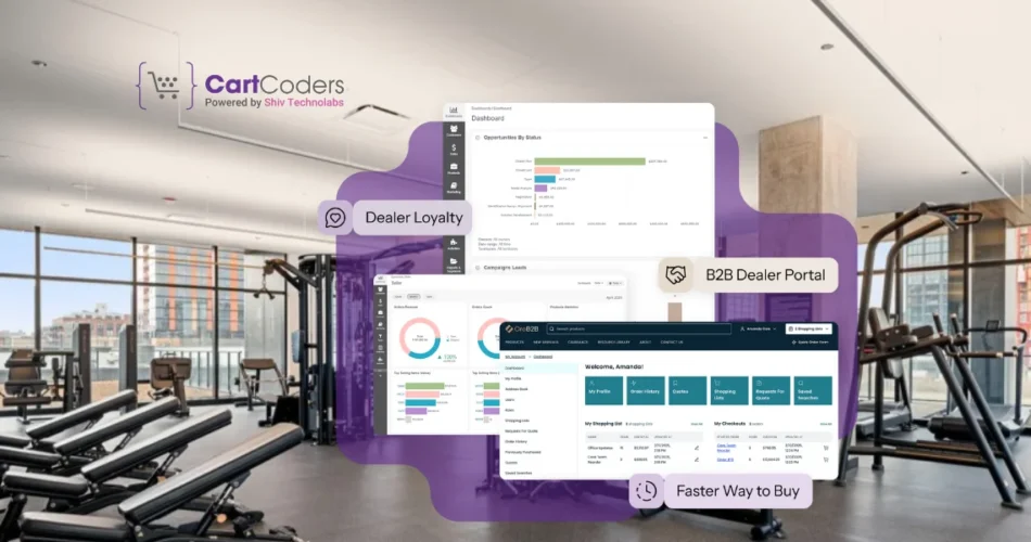 The Role of Dealer Portals in B2B Fitness Equipment eCommerce