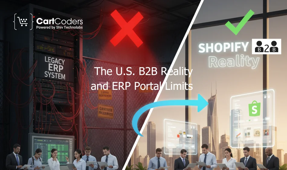 The U.S. B2B Reality and ERP Portal Limits
