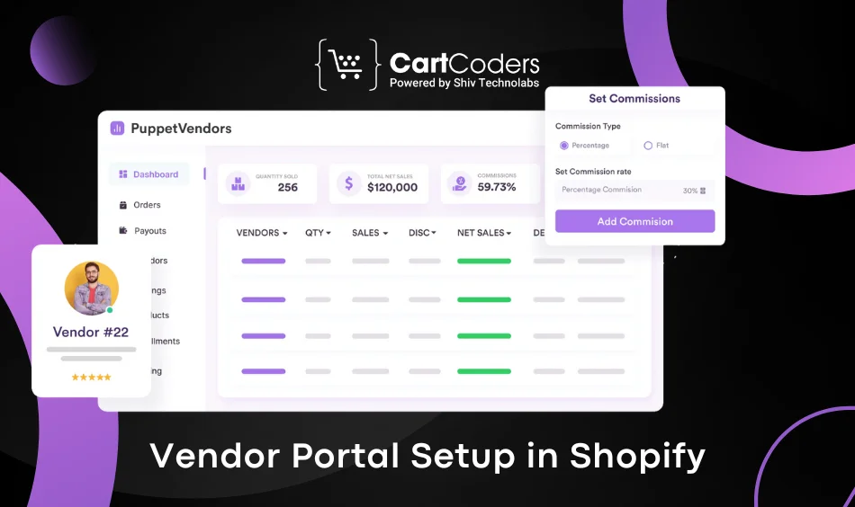 Vendor Portal Setup in Shopify