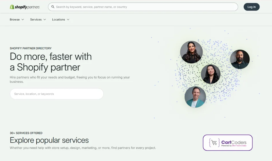 Shopify Partners Directory
