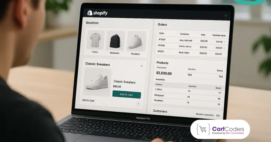 How does Shopify Handle Storefront and Backend Operations