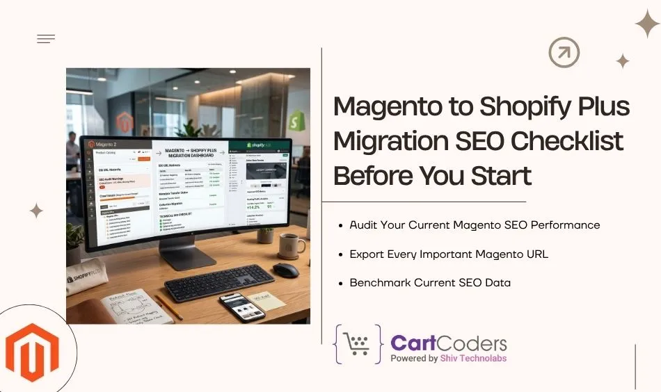 Magento to Shopify Plus Migration SEO Checklist Before You Start
