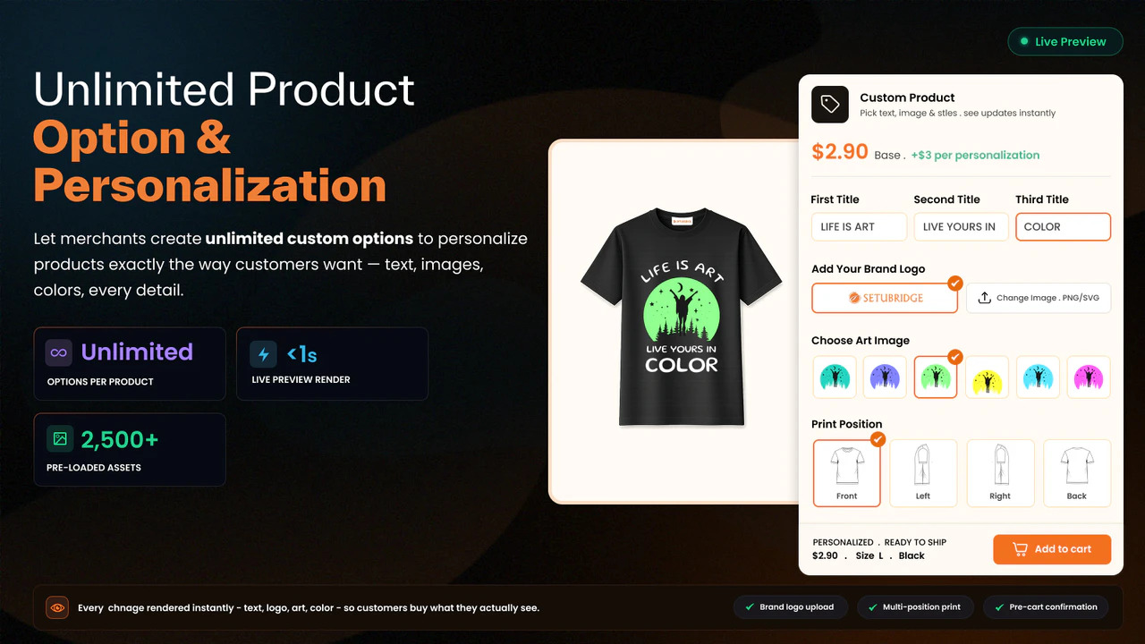AI Custom Product Personalizer