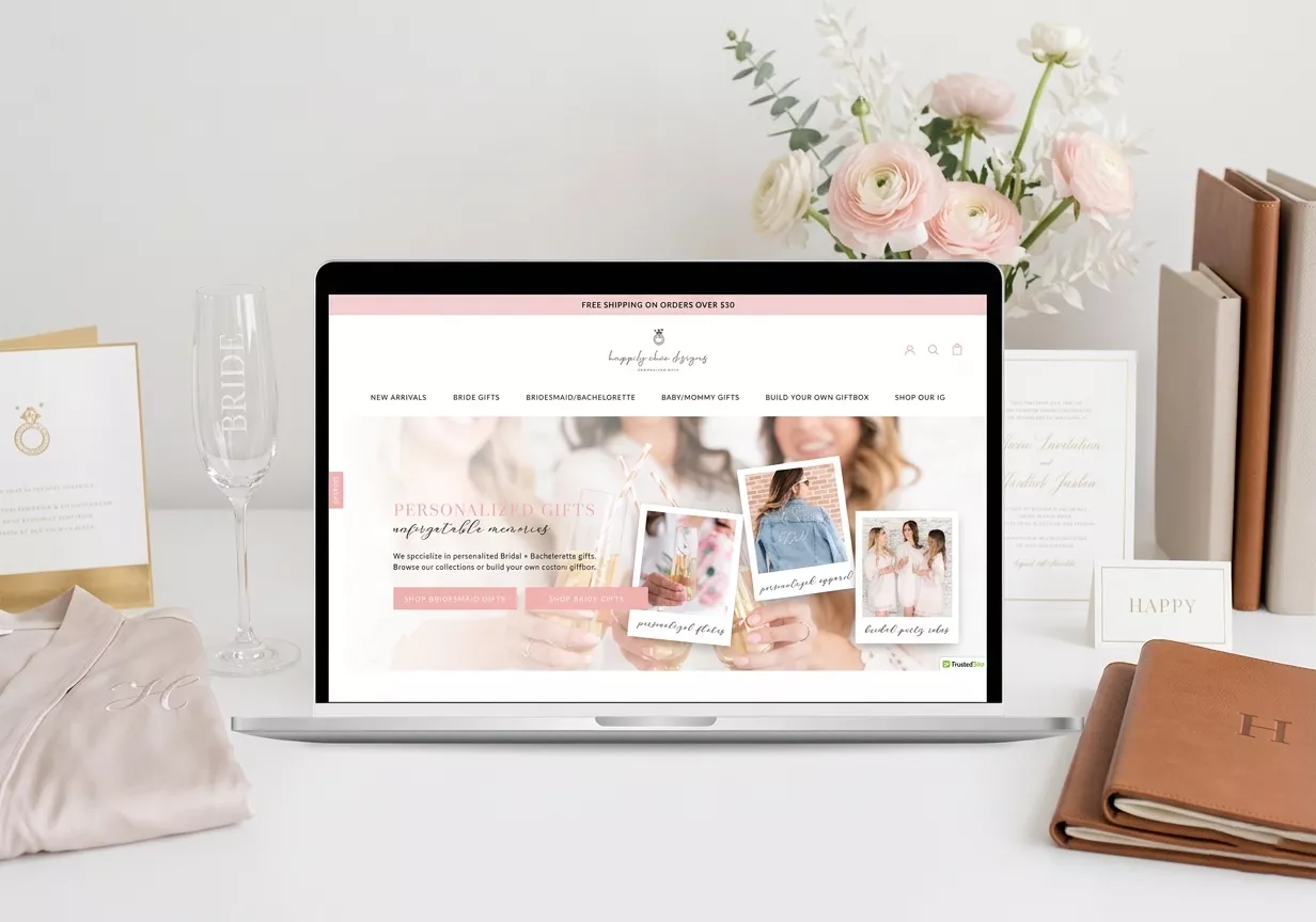 Happily Chic: Fashion Brand project preview