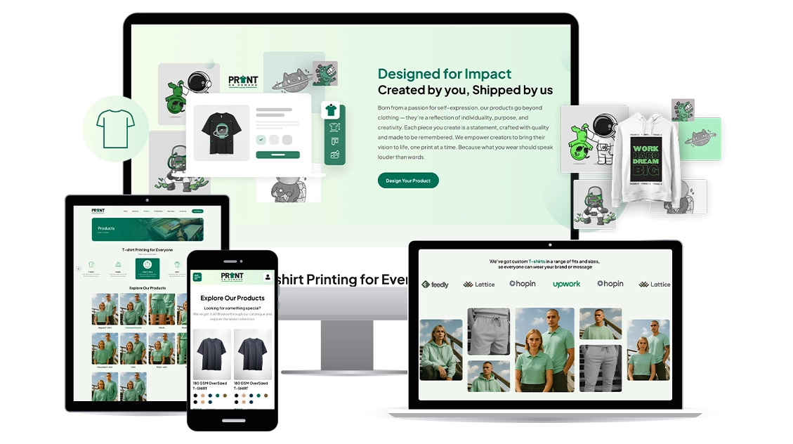 project all devices responsive image