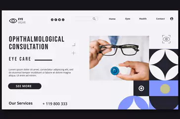 Custom Eyewear Website