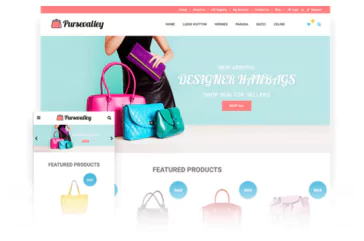 Custom Accessories Website Design